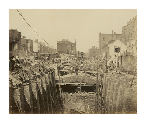 The construction of the Metropolitan District Railway c.1866