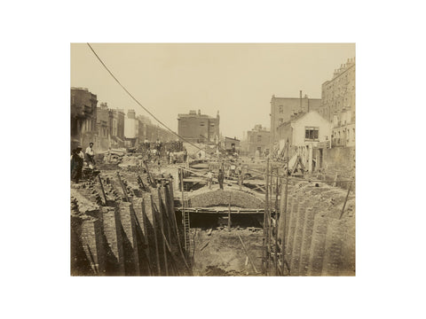 The construction of the Metropolitan District Railway c.1866