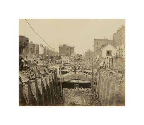 The construction of the Metropolitan District Railway c.1866