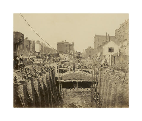 The construction of the Metropolitan District Railway c.1866