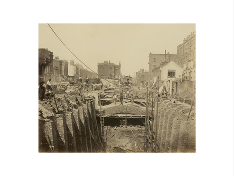 The construction of the Metropolitan District Railway c.1866