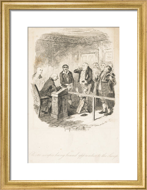 Oliver escapes being bound apprentice to the sweep1838