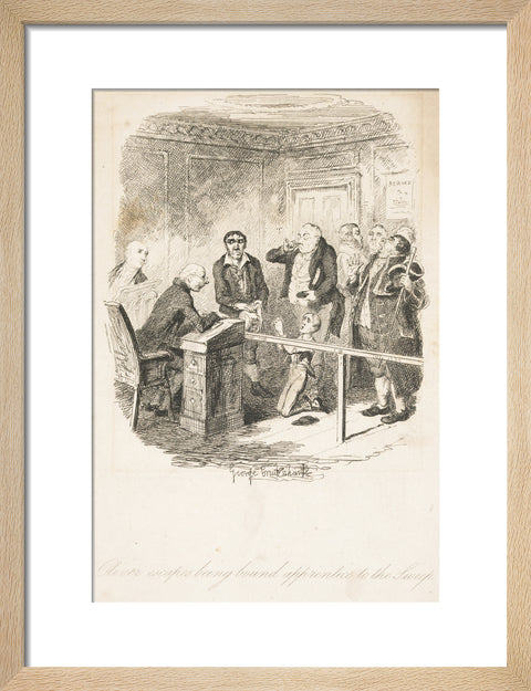 Oliver escapes being bound apprentice to the sweep1838