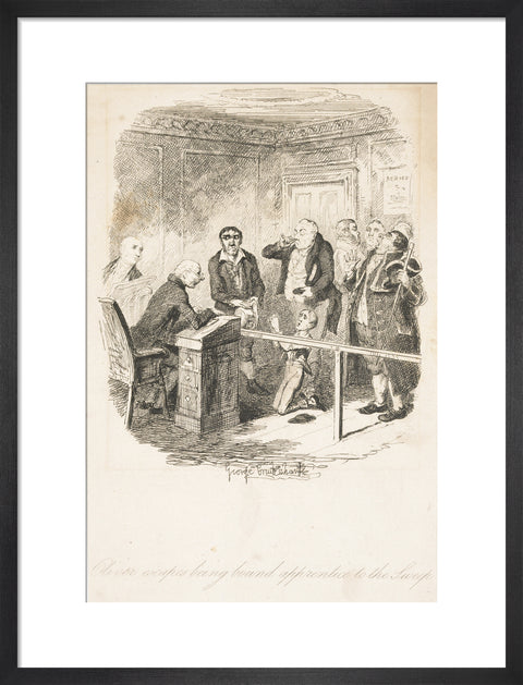 Oliver escapes being bound apprentice to the sweep1838