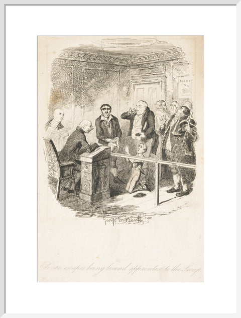 Oliver escapes being bound apprentice to the sweep1838