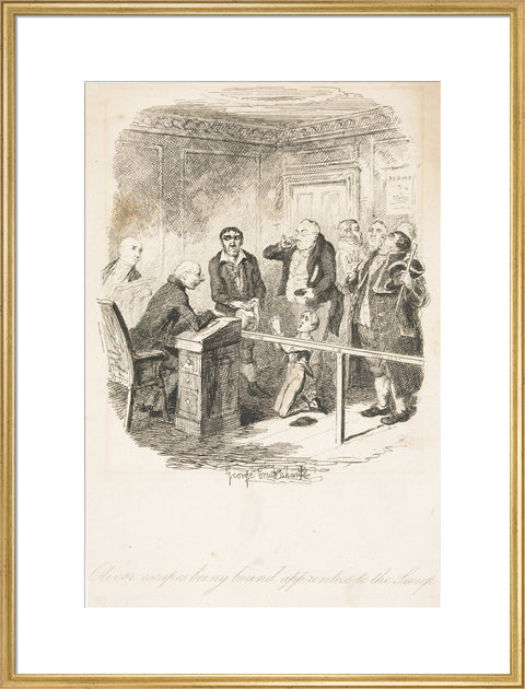 Oliver escapes being bound apprentice to the sweep1838