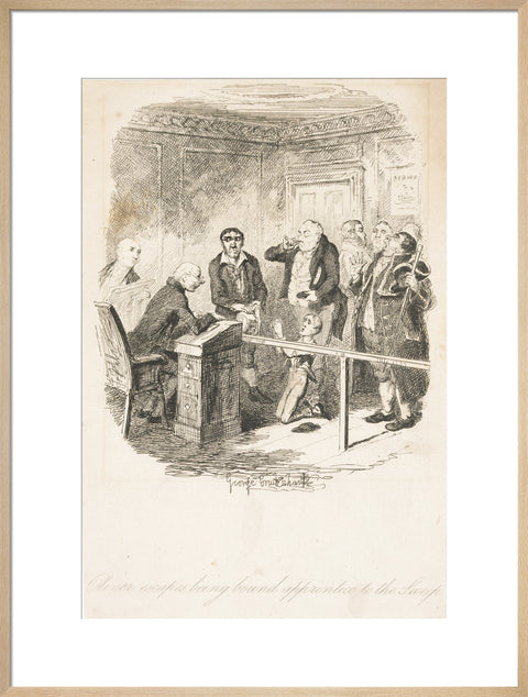 Oliver escapes being bound apprentice to the sweep1838