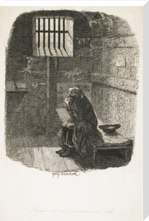 Fagin in the condemned cell 1838