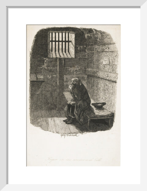 Fagin in the condemned cell 1838