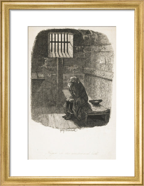 Fagin in the condemned cell 1838