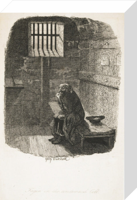 Fagin in the condemned cell 1838