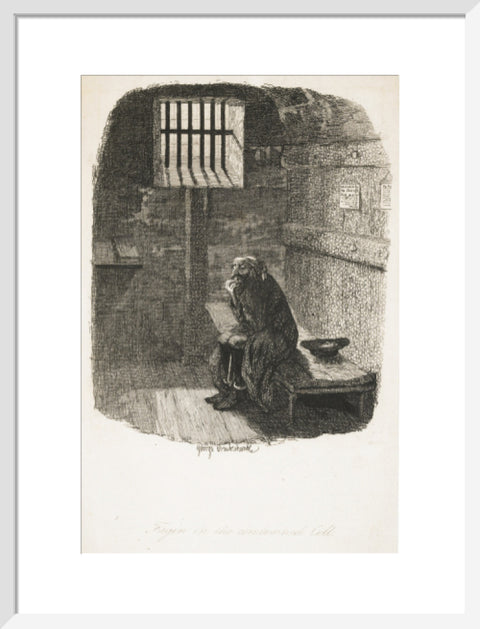 Fagin in the condemned cell 1838