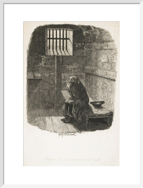 Fagin in the condemned cell 1838