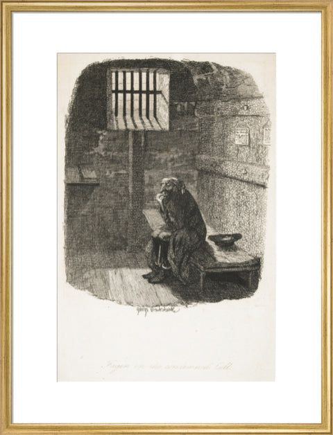 Fagin in the condemned cell 1838