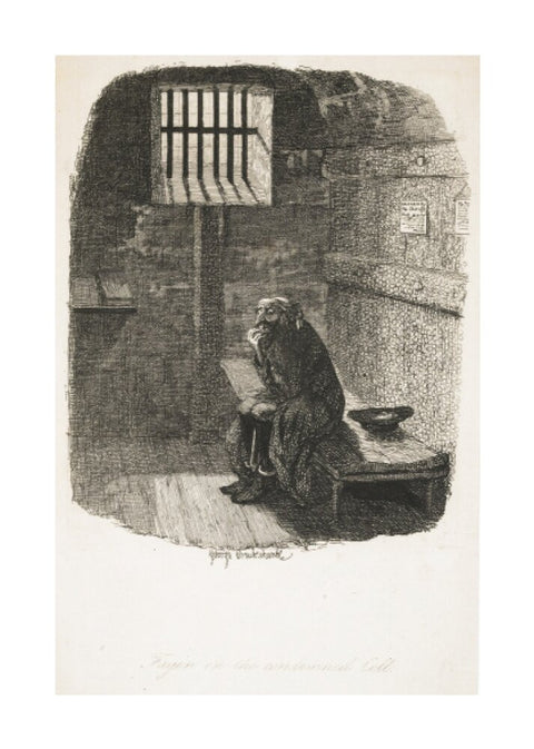 Fagin in the condemned cell 1838