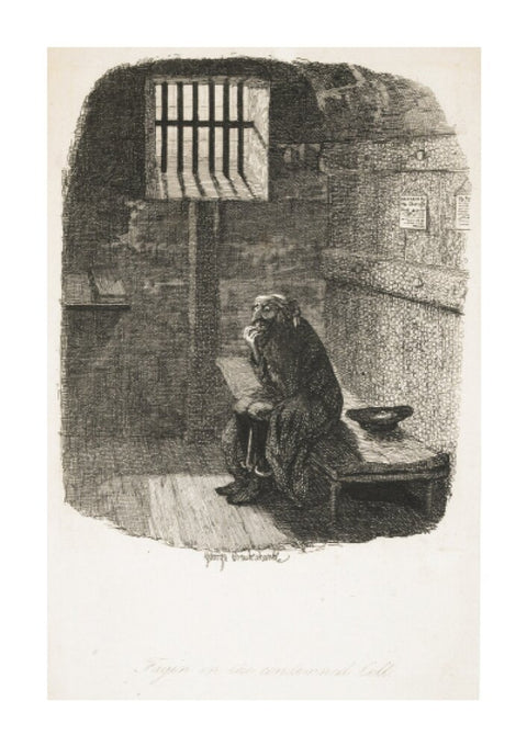 Fagin in the condemned cell 1838