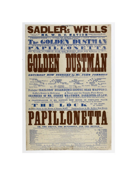 Double-crown playbill 1864-1866