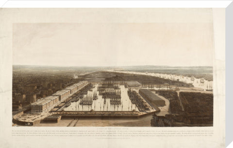 A View of the London Docks 1808