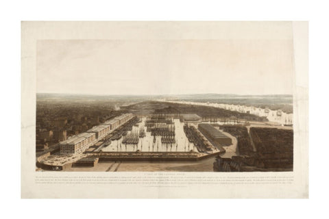 A View of the London Docks 1808