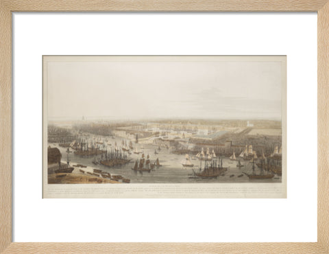 A View of the London Docks 1808