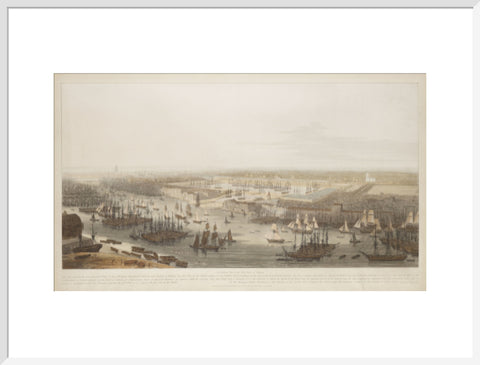 A View of the London Docks 1808