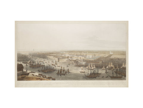 A View of the London Docks 1808