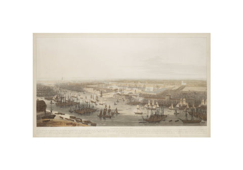 A View of the London Docks 1808