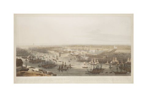 A View of the London Docks 1808