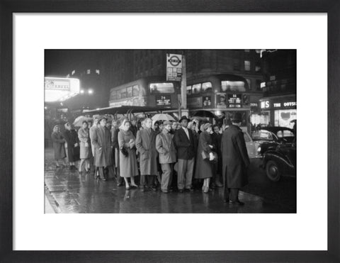 Rush Hour in the West End c.1960