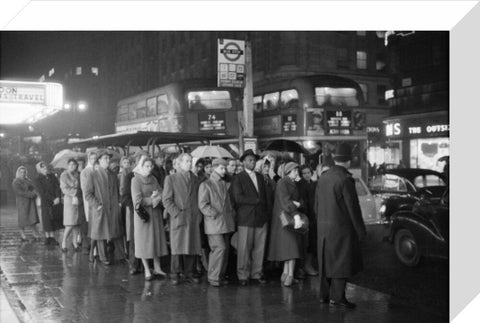 Rush Hour in the West End c.1960