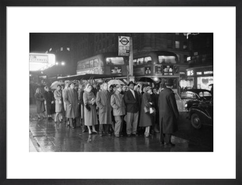 Rush Hour in the West End c.1960