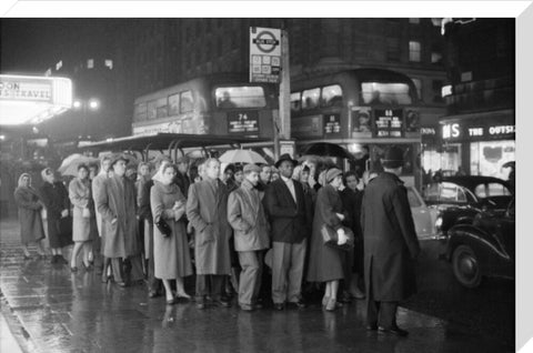 Rush Hour in the West End c.1960