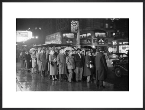 Rush Hour in the West End c.1960