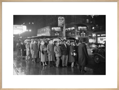 Rush Hour in the West End c.1960