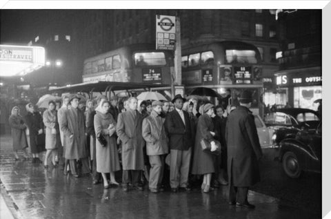 Rush Hour in the West End c.1960