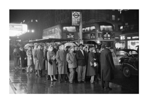 Rush Hour in the West End c.1960