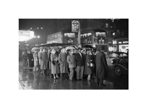 Rush Hour in the West End c.1960