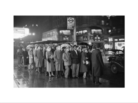 Rush Hour in the West End c.1960