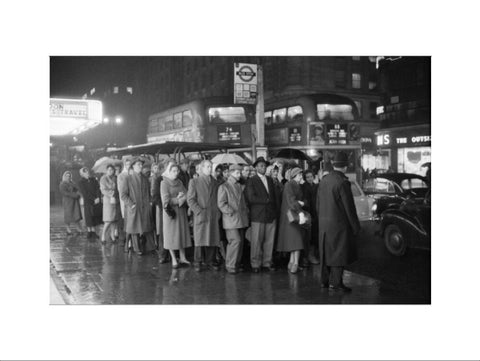 Rush Hour in the West End c.1960