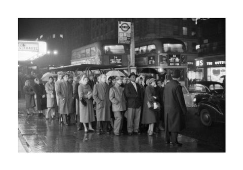 Rush Hour in the West End c.1960