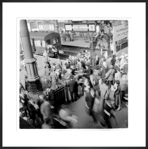 Passengers at Liverpool Street Station 1960