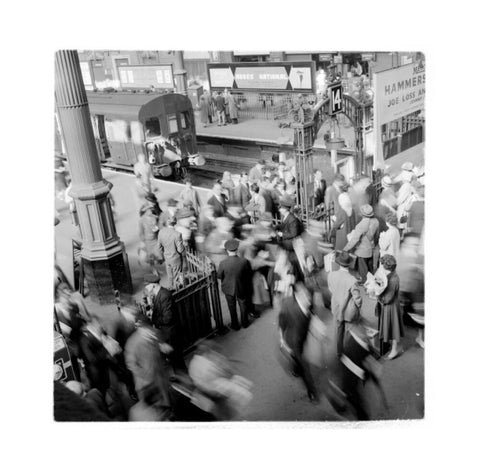 Passengers at Liverpool Street Station 1960