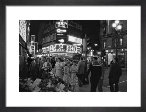 The West End at night 1960