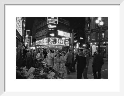 The West End at night 1960