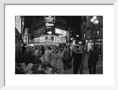 The West End at night 1960