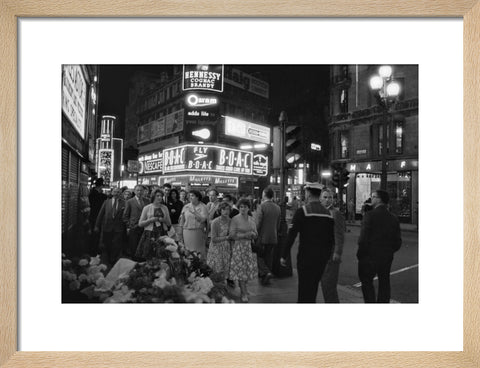 The West End at night 1960