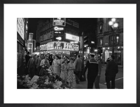 The West End at night 1960