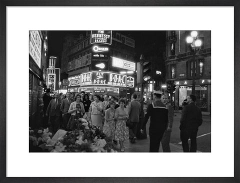 The West End at night 1960