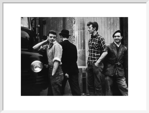 Men on the street 1961