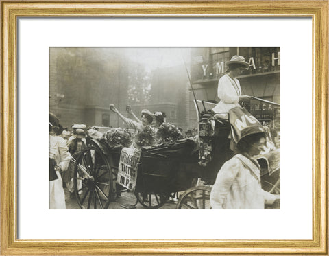 Mary Leigh and Edith New the first suffragette window smashers